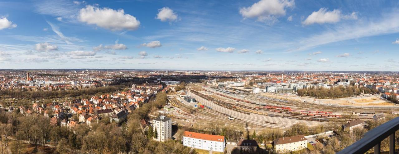 Bright - Fantastic Views - Augsburg Center - Luxury - Congress Lejlighed Eksteriør billede